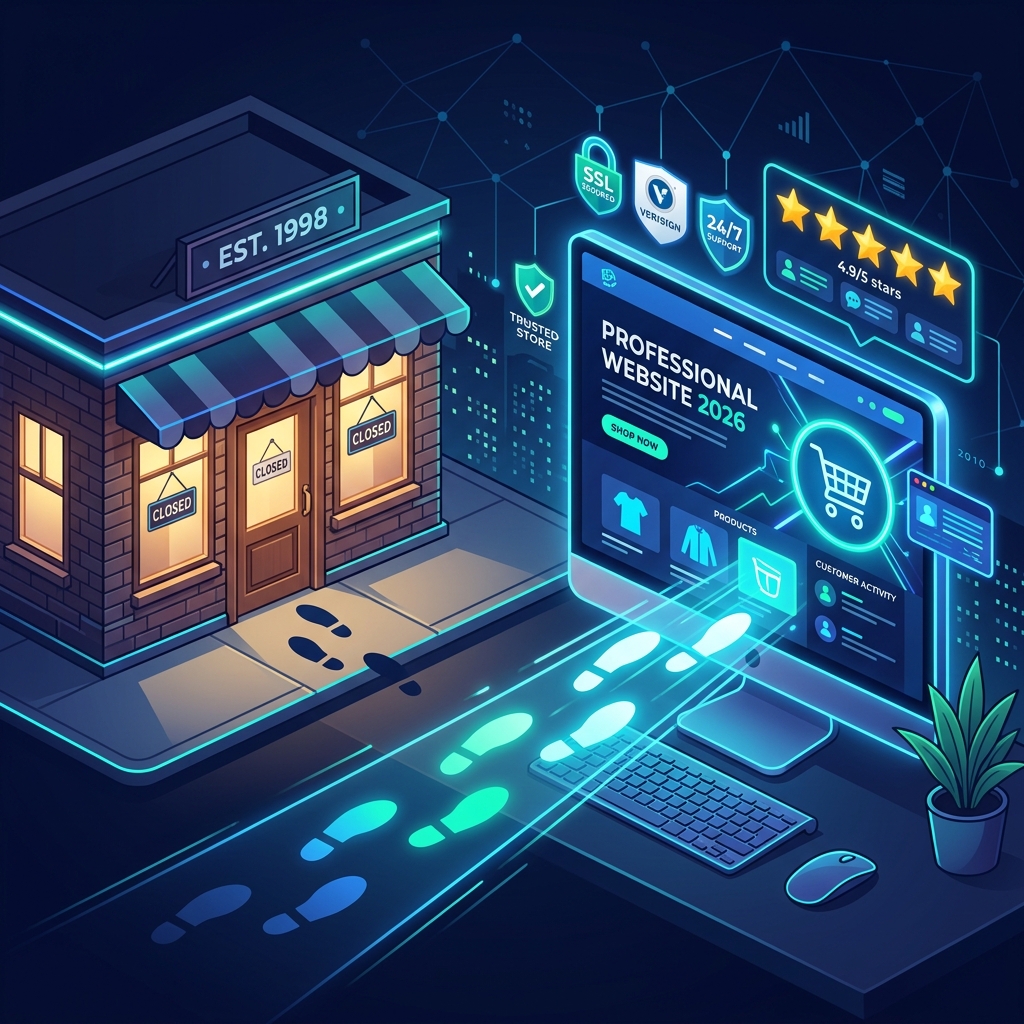 Why Every Business Needs aProfessional Website in 2026 — Pixel Precision Web