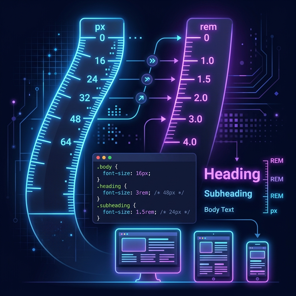 Pixel to REM Converter:Why You Must Stop Using px for Fonts — Pixel Precision Web