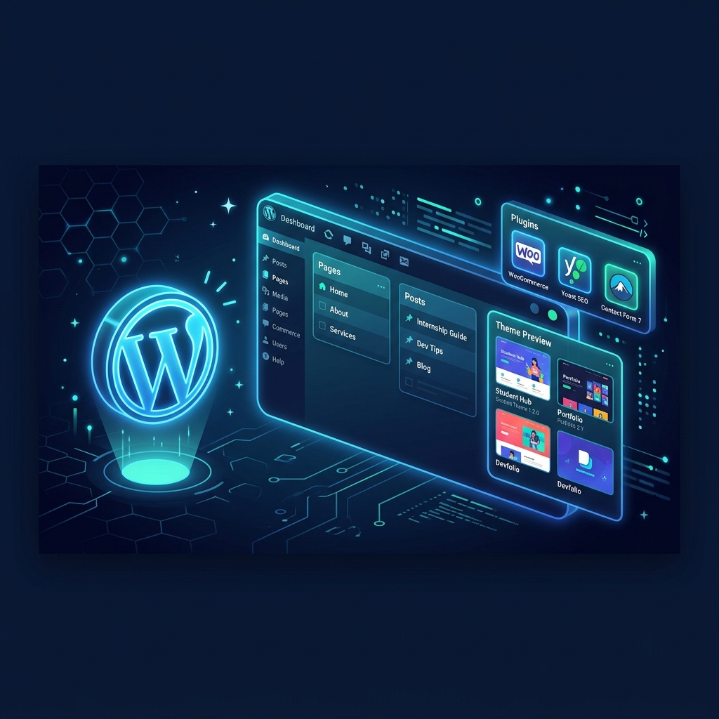WordPress Internship Guide forStudents 2026 — Pixel Precision Web